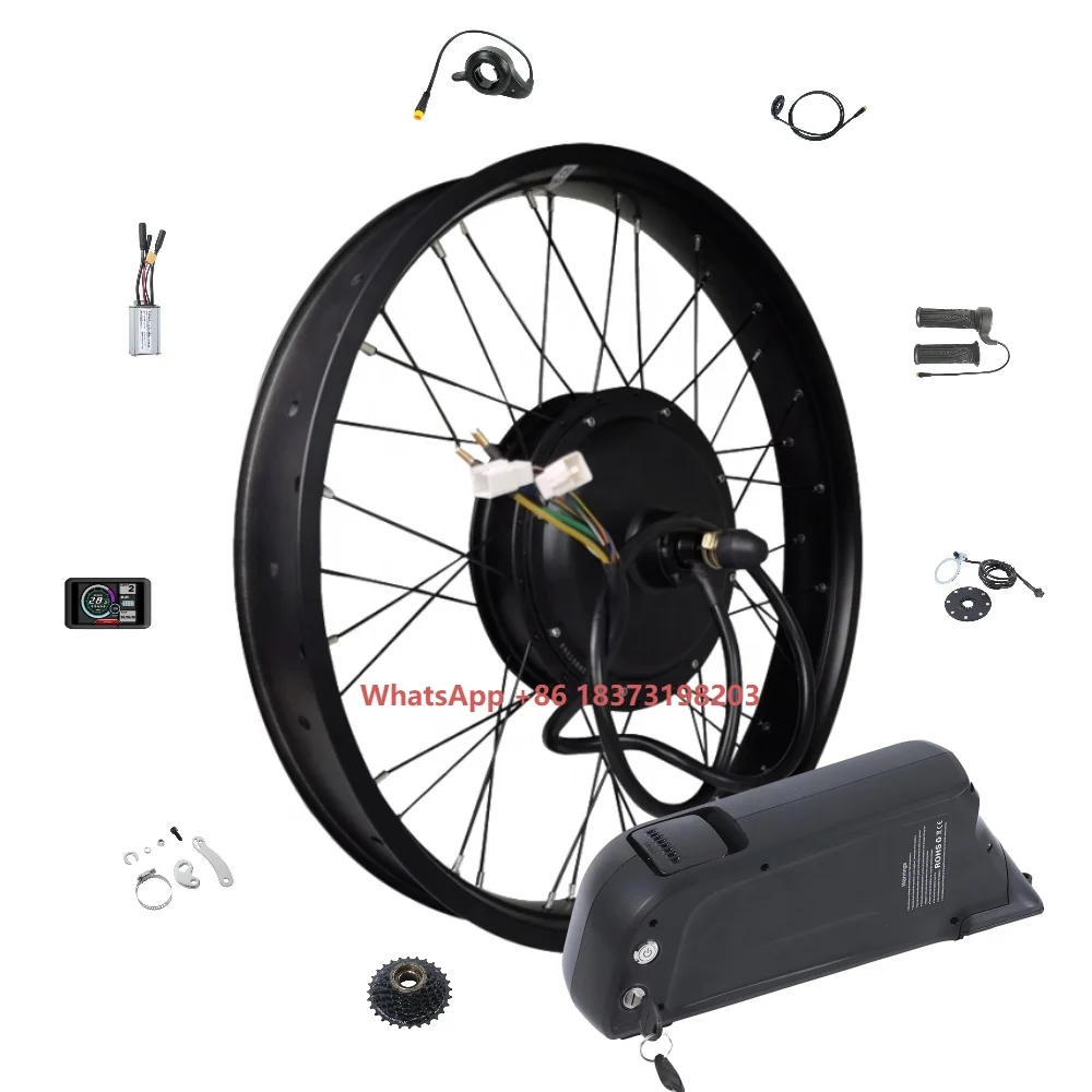 Venda quente 72v bateria de lí - Ebike Conversion Kit 72V 3000W avaliação e preço